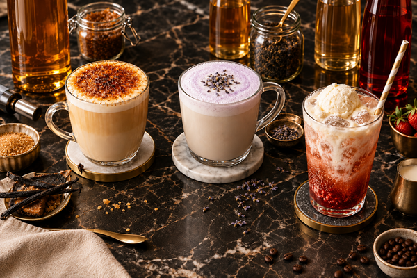 Crème Brûlée Latte, London Fog & Dirty Soda to make the season special