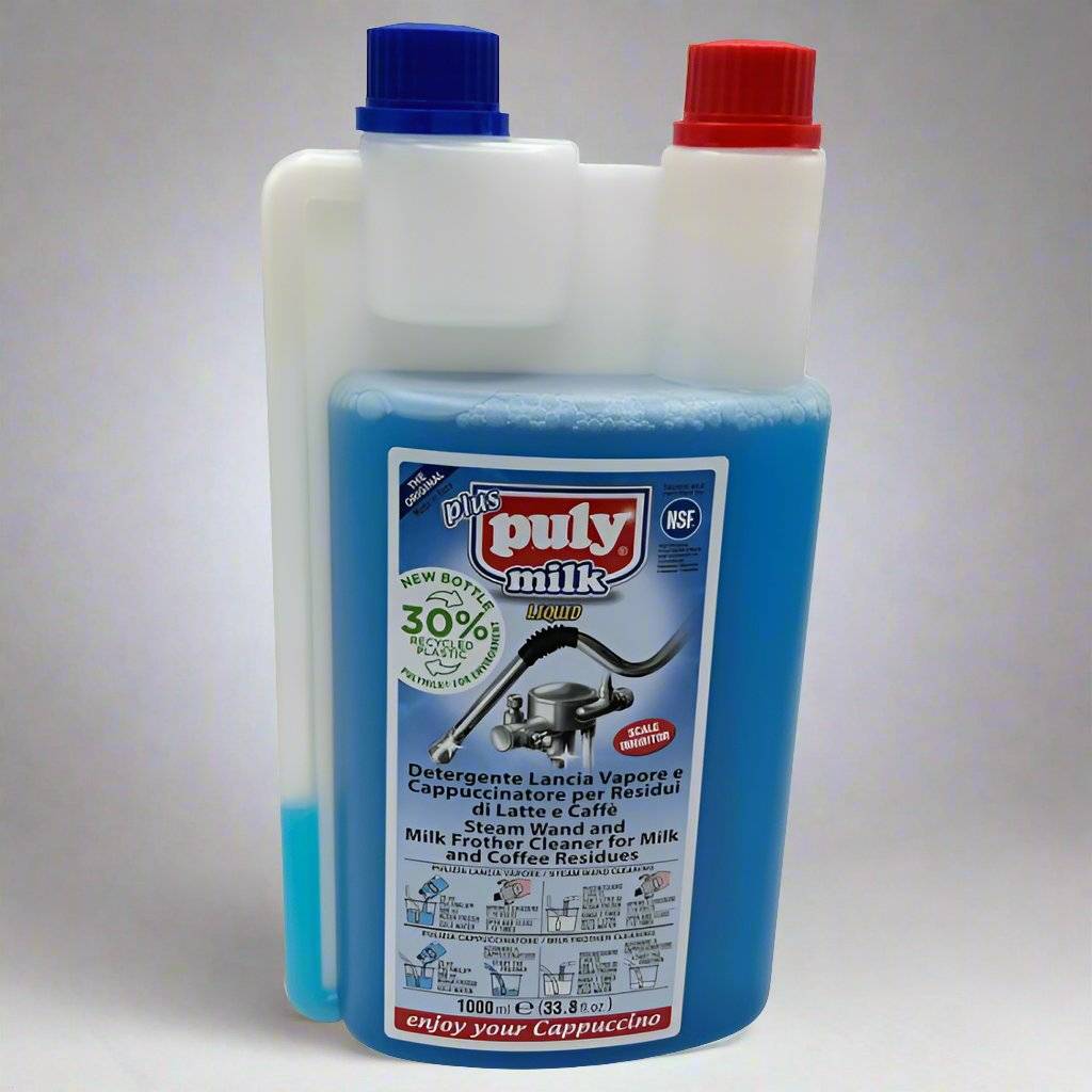Puly Milk Frother Cleaner 1 Litre Coffee King UK