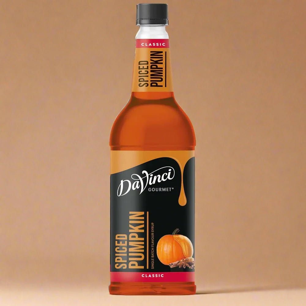 DaVinci Classic Spiced Pumpkin Syrup 1L bottle
