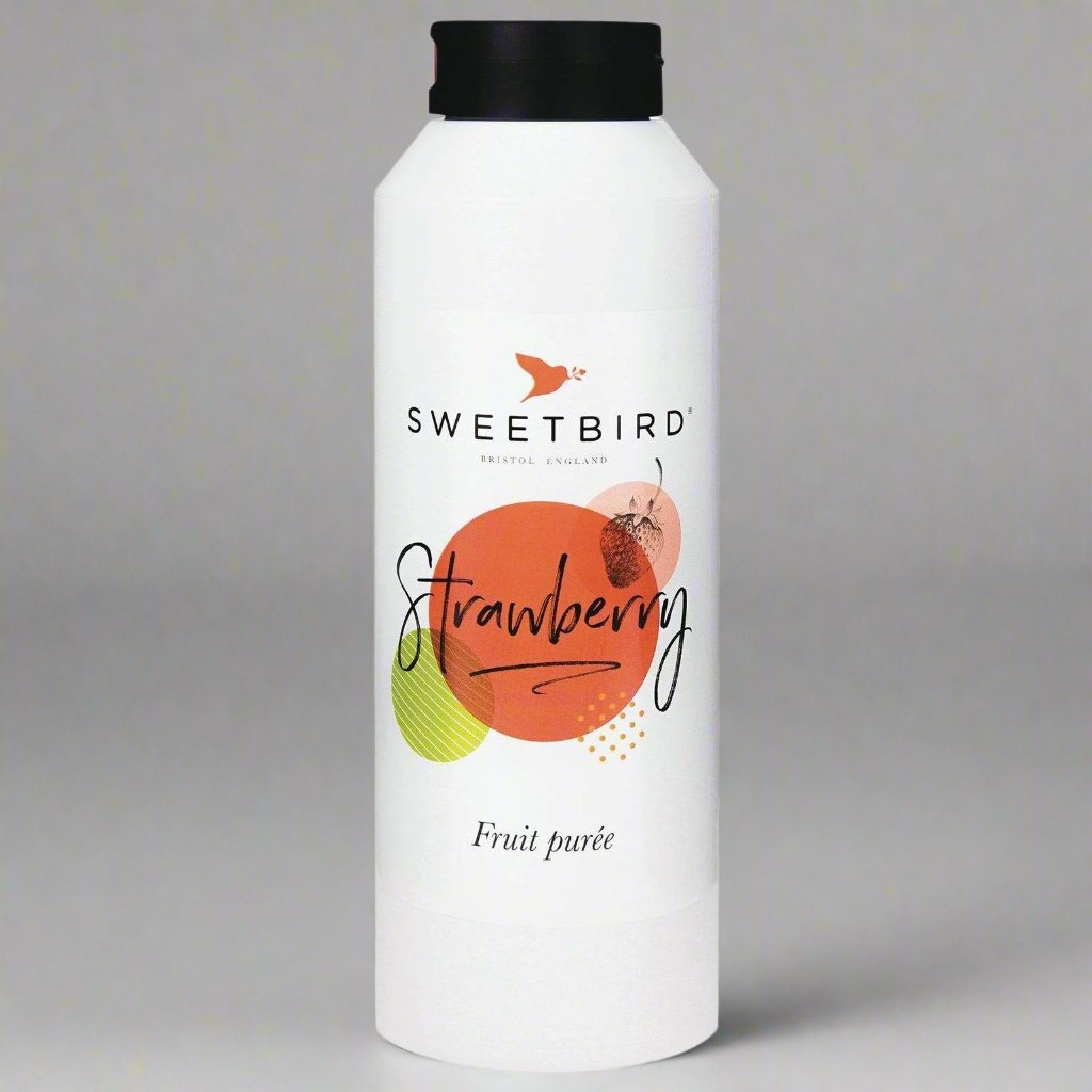 Sweetbird - Real Strawberry Purée 1L - Vegan - Gluten-Free