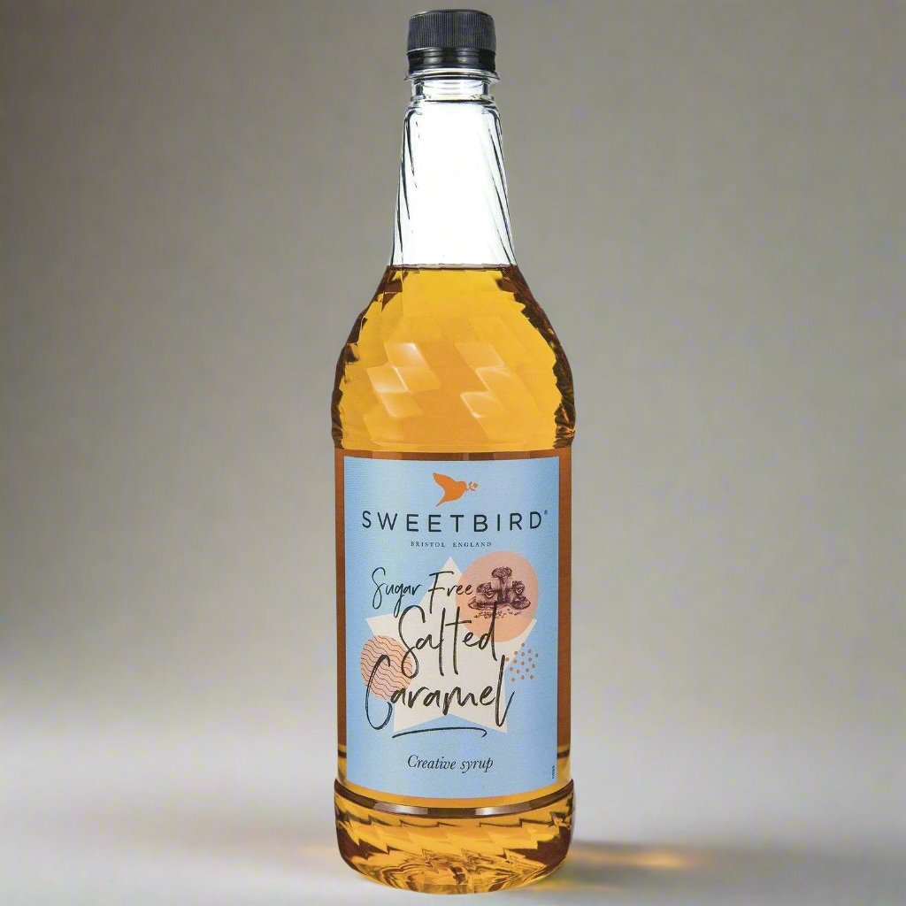 Sweetbird - Salted Caramel syrup 1L - Sugar-free - Vegan