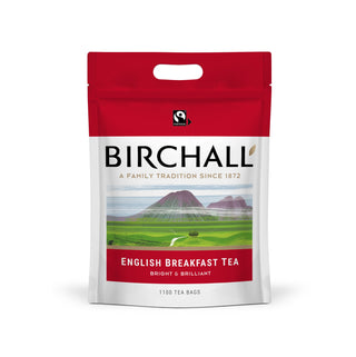 Birchall English Breakfast Tea - 1100 Plant-Based One Cup Tea Bags RA
