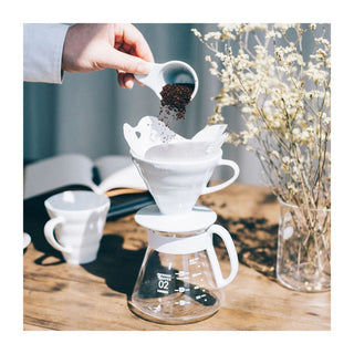 Hario Coffee Dripper V60 White Ceramic