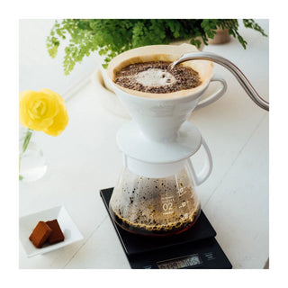 Hario Coffee Dripper V60 White Ceramic