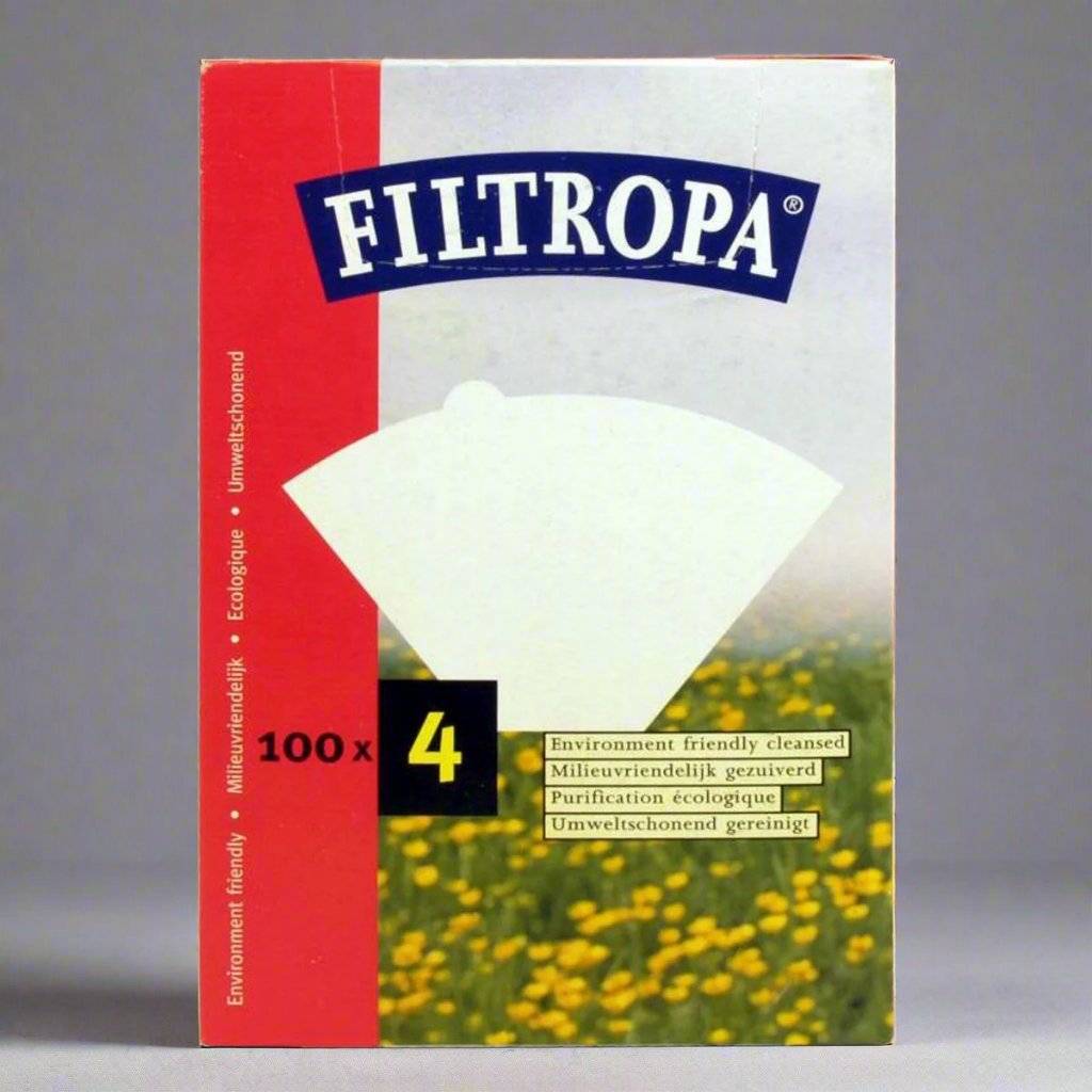 Filtropa White Size 4 Filter Papers (100)