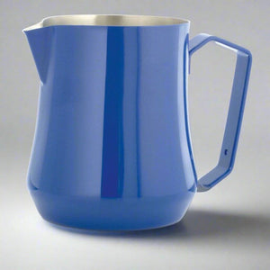 Motta - Tulip Milk Frothing Jug 500ml - Blue - Stainless Steel