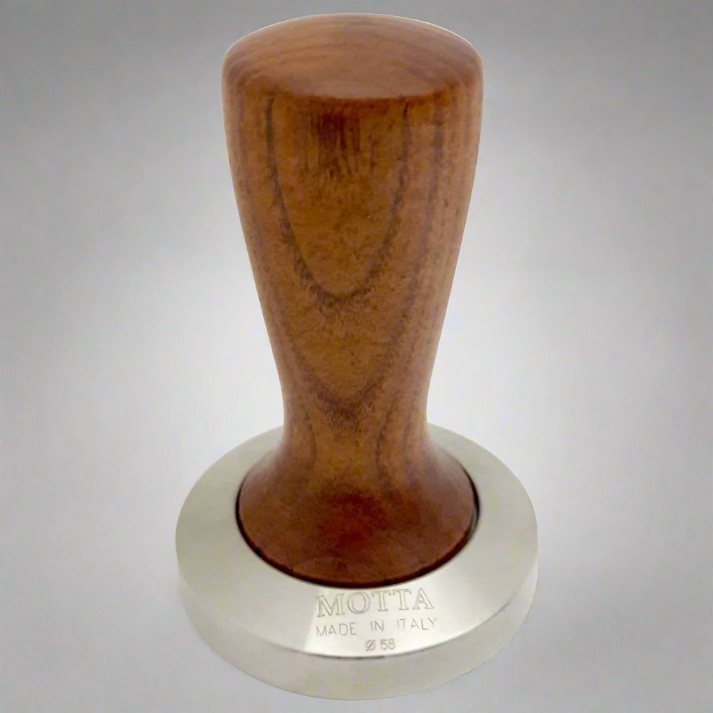 Coffee Tamper Slim Base 58mm Wood Handle