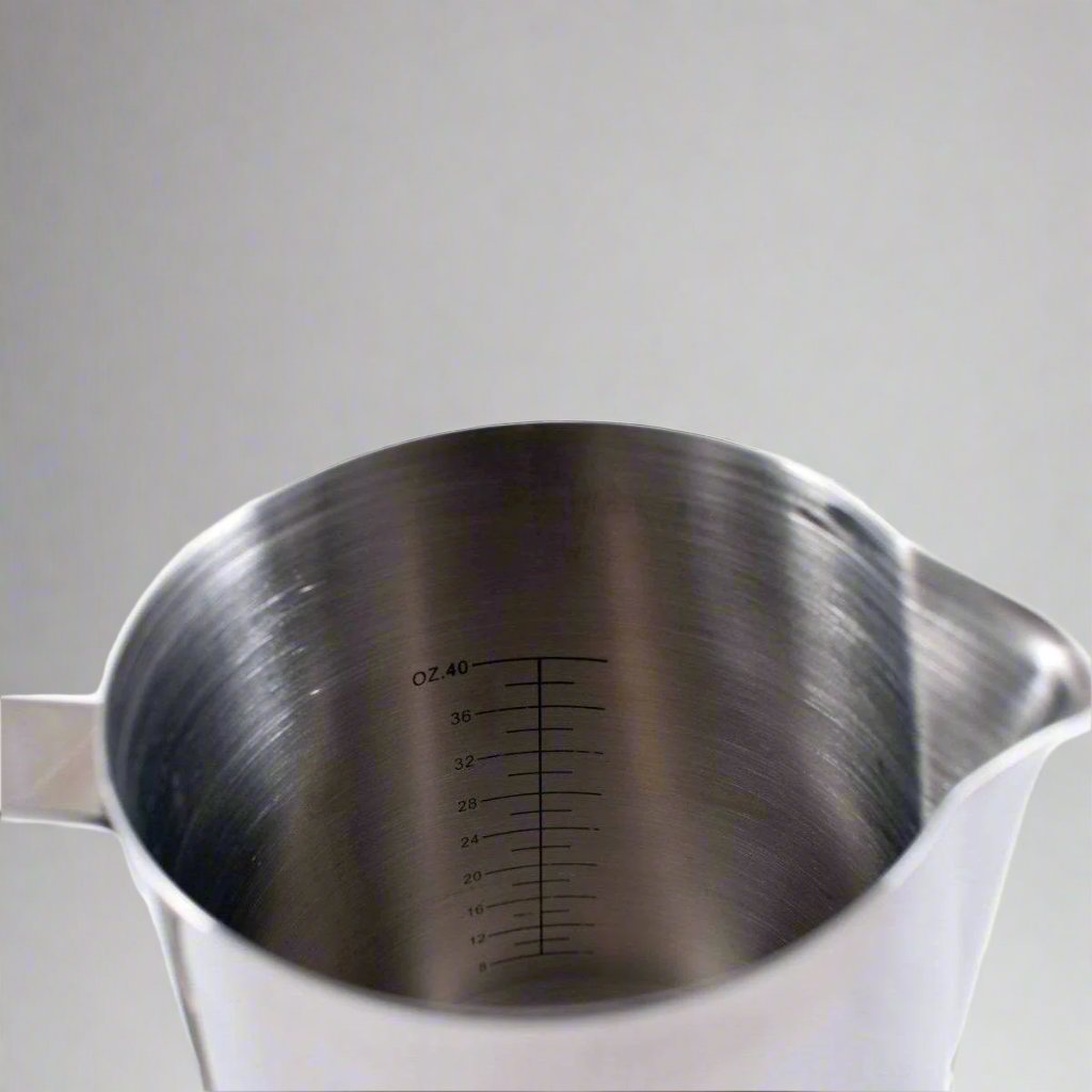 Foaming Jug 1.5 Litre With Etched Volume Measures