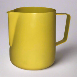 Jaguar - Teflon Milk Foaming Jug 1L – Yellow - Barista Frothing Jug