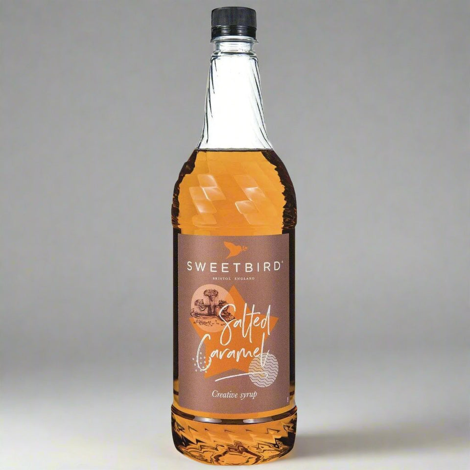 Sweetbird - Salted Caramel Syrup - 1L - Vegan & Non-GMO