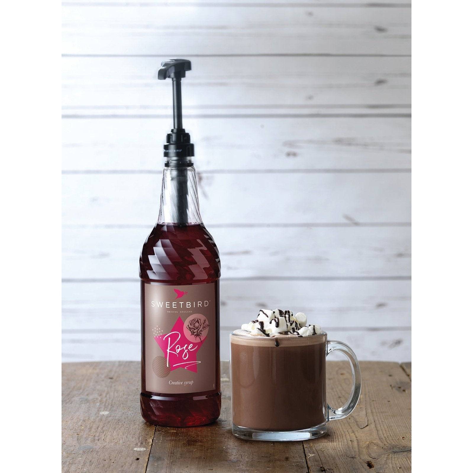 Sweetbird Rose Syrup 1L