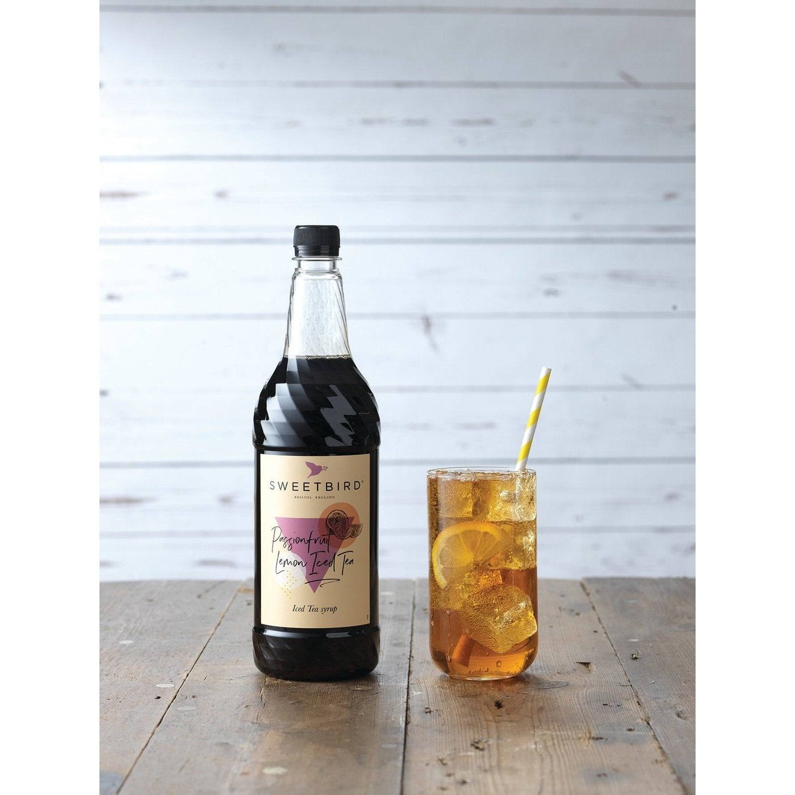 Sweetbird Passionfruit & Lemon Iced Tea Syrup 1L