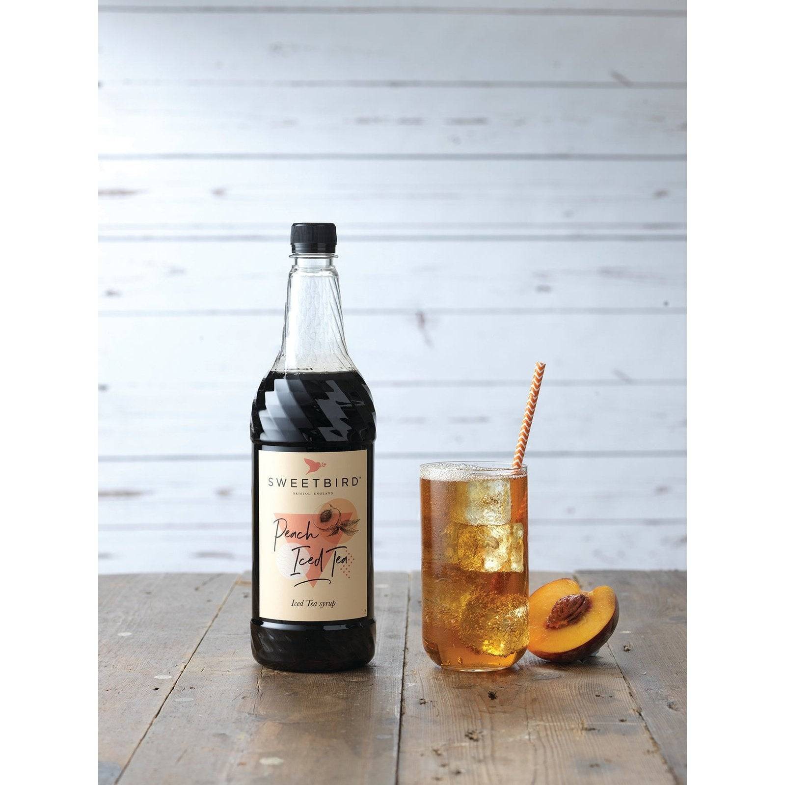 Sweetbird Peach Iced Tea Syrup 1L