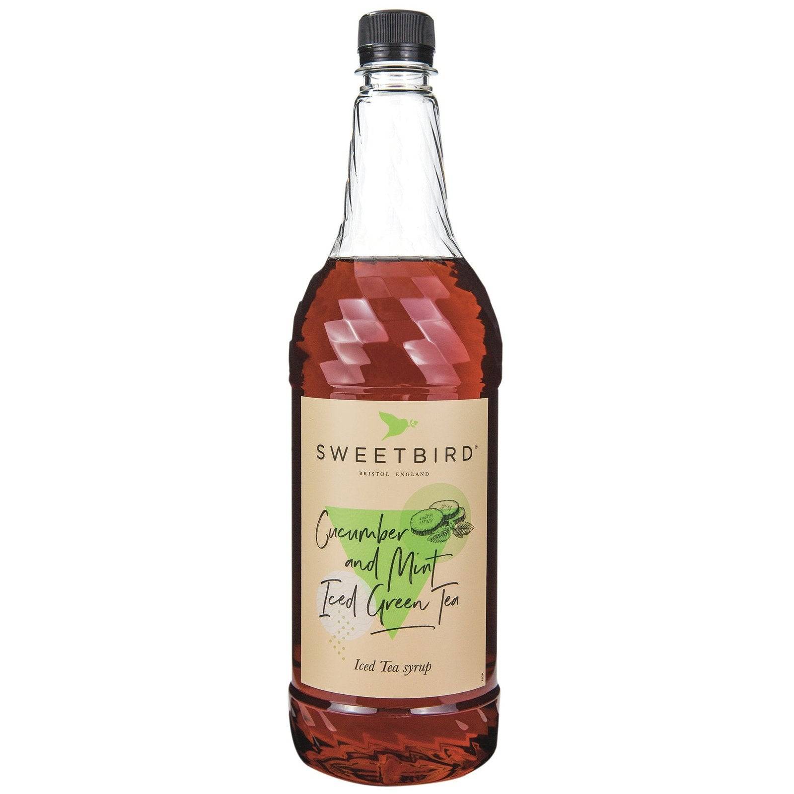 Sweetbird - Cucumber & Mint Iced Green Tea Syrup 1L