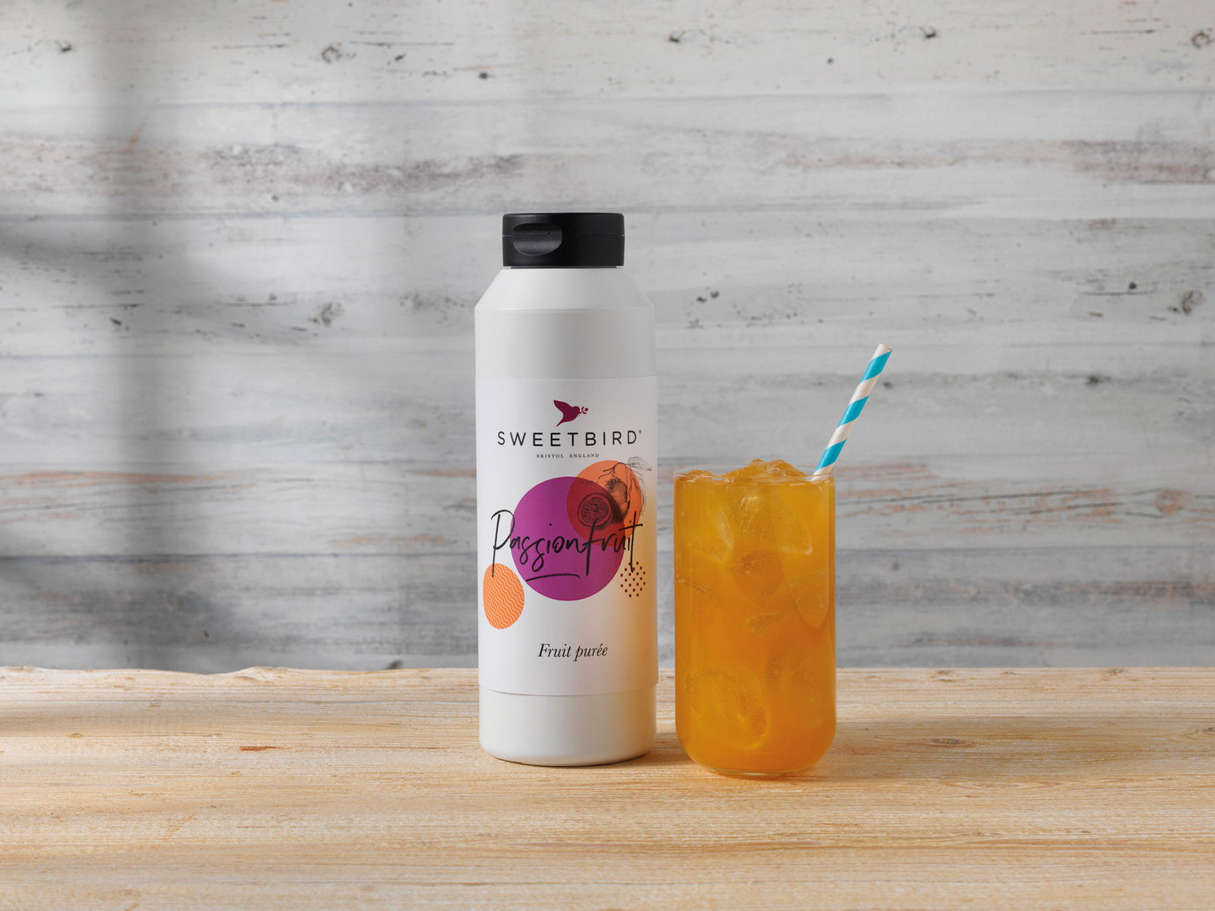 Sweetbird - Passionfruit Purée - 1L - Vegan & Gluten-Free