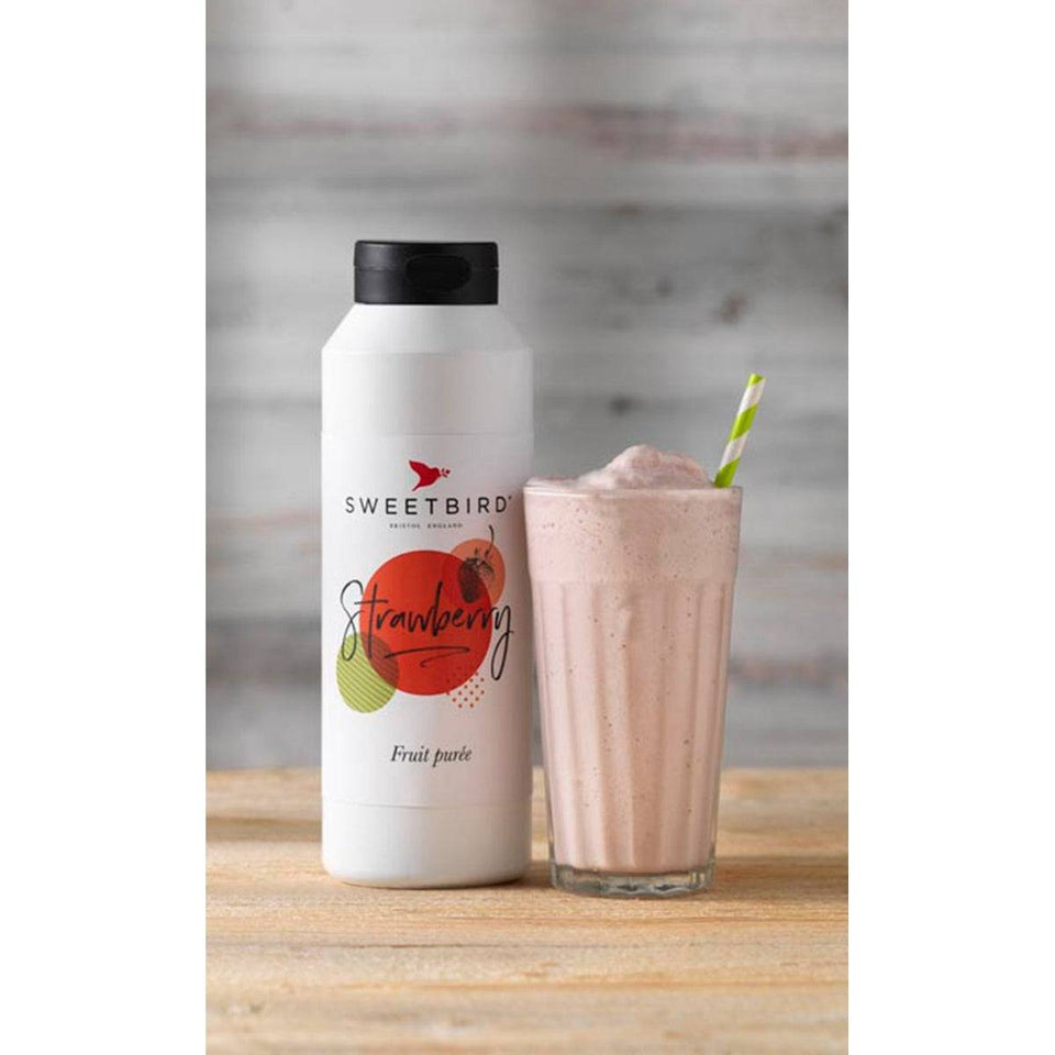 Sweetbird - Real Strawberry Purée - 1L - Vegan & Gluten-Free