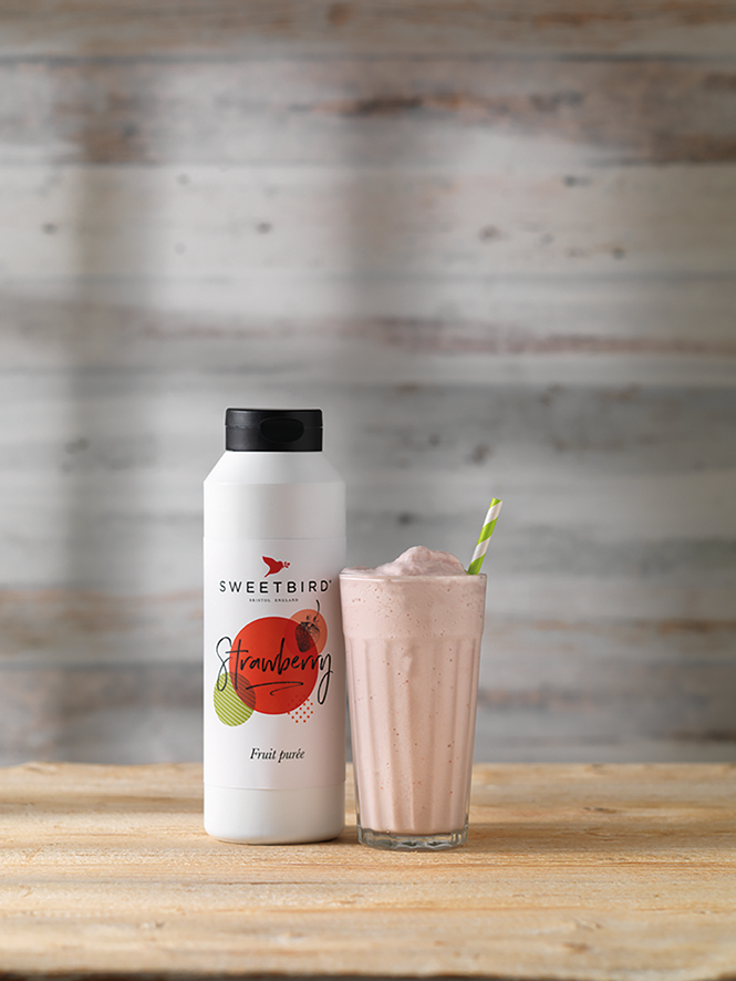 Sweetbird - Real Strawberry Purée - 1L - Vegan & Gluten-Free