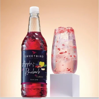 Sweetbird - Apple & Rhubarb Syrup with Natural Caffeine