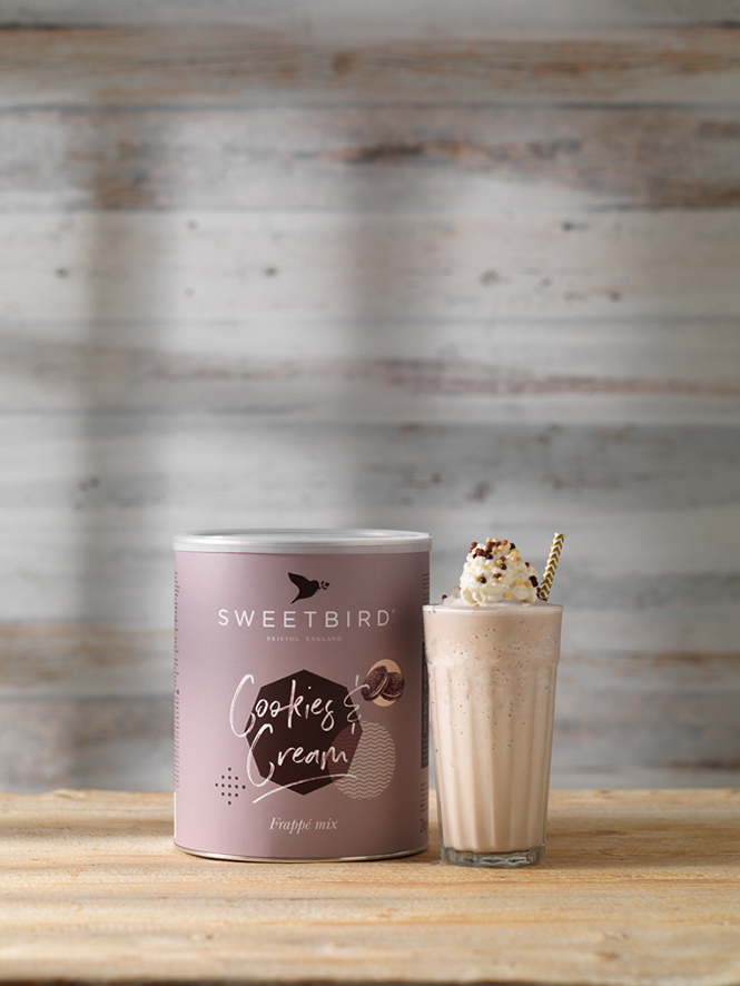 Sweetbird - Cookies & Cream Frappé Mix - 1kg - Vegetarian
