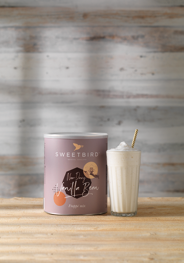 Sweetbird - Non-Dairy Vanilla Bean Frappé Powder - 1kg - Vegan