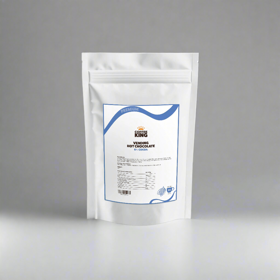 Coffee King - Hot Chocolate Powder for Vending - 6% Cocoa - 1kg