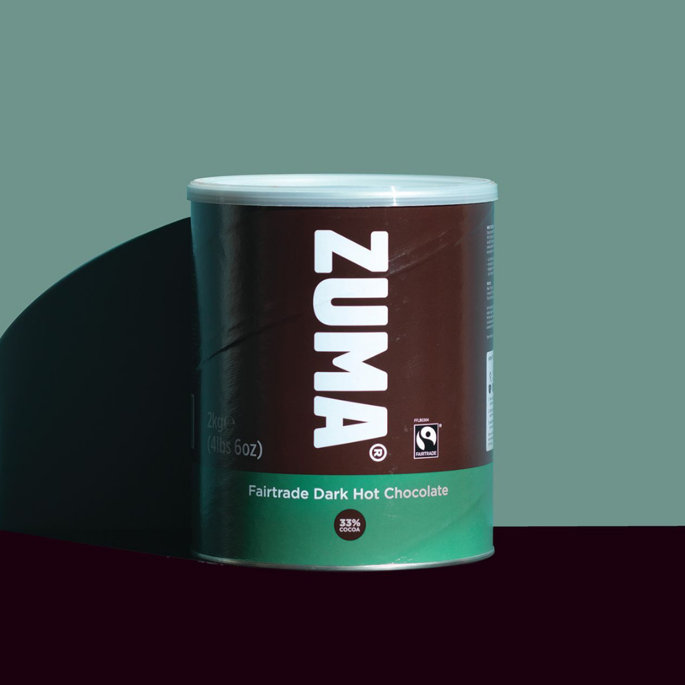 Zuma - Hot Chocolate - Fairtrade Dark 33% cocoa 2kg