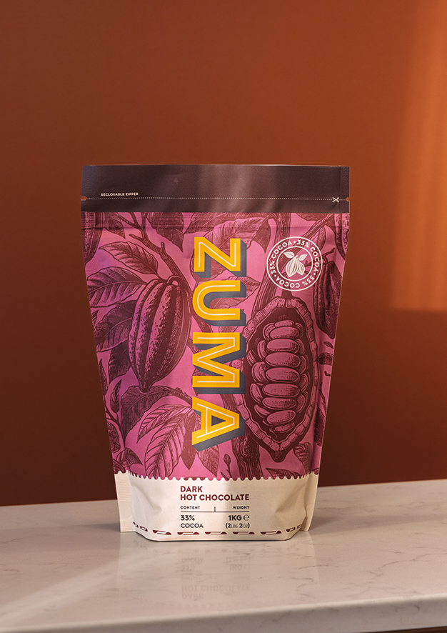 Zuma - Dark Hot Chocolate Powder - 1kg – Coffee King