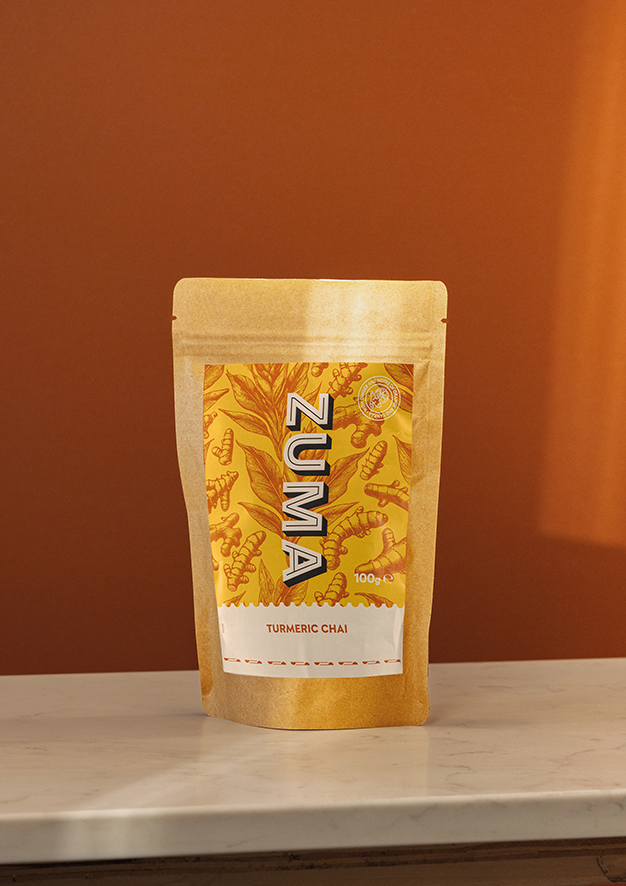 Zuma - Turmeric Chai Tea 100g - Herbal Blend - Vegan