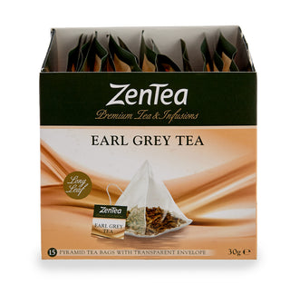 Zentea Earl Grey Tea – 15 Pyramid Tea Bags