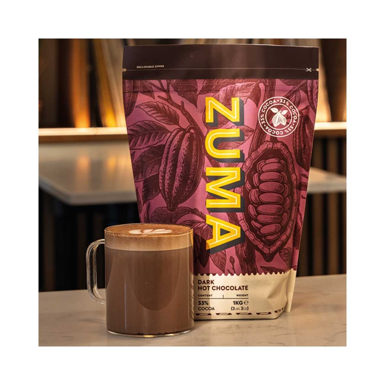 Zuma - Dark Hot Chocolate Powder - 1kg – Coffee King