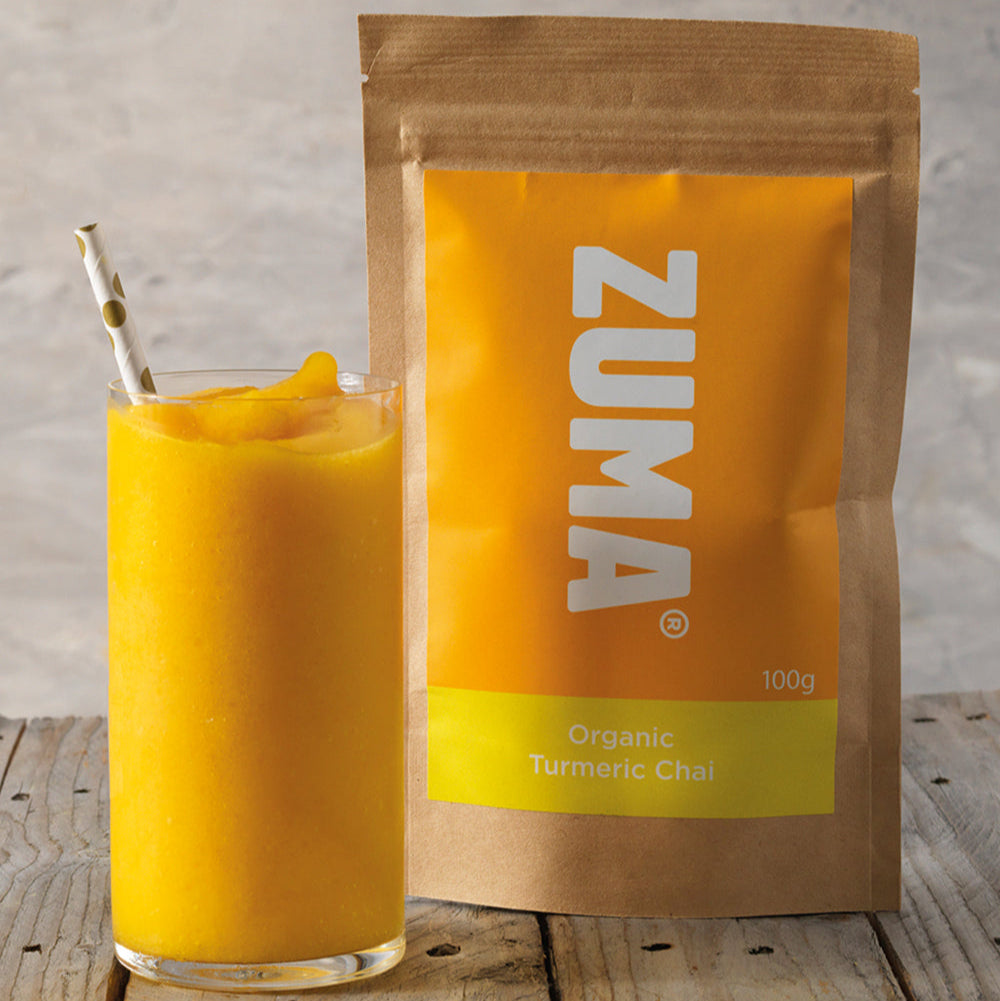 Zuma - Turmeric Chai Tea 1kg (10 g x 100)- Herbal Blend - Vegan
