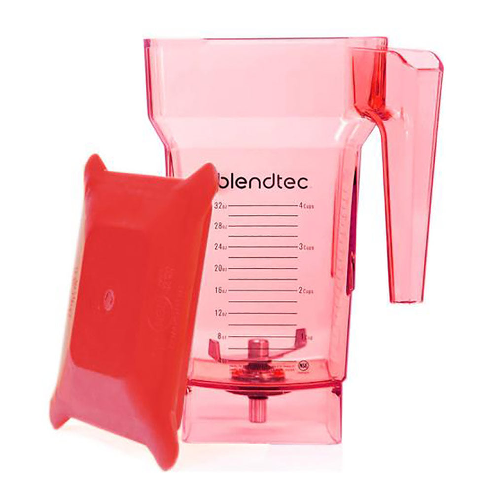Blendtec - FourSide Jar Pink - 1L Capacity - Commercial Blender Jug