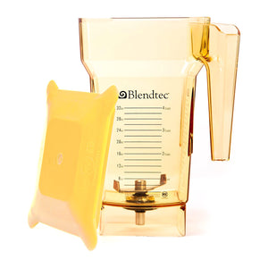 Blendtec - FourSide Jar Yellow - 1L Capacity - Commercial Blender Jug