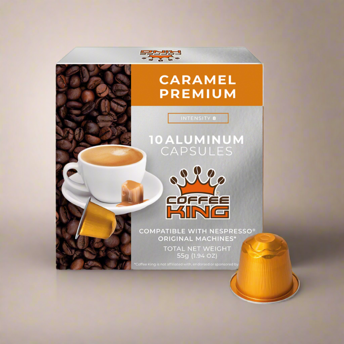 Coffee King - Cápsulas - Caramelo Premium