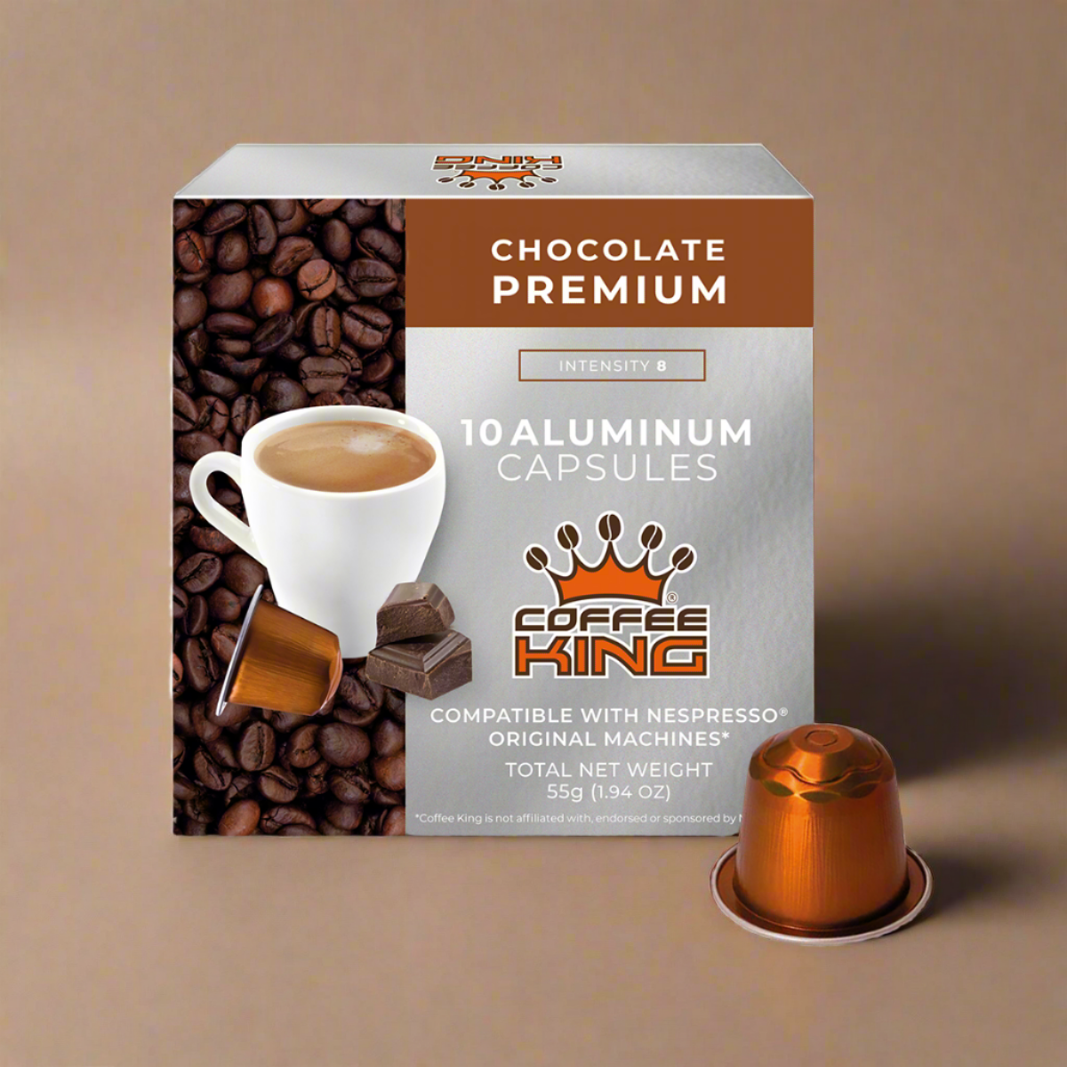 Premium Chocolate Coffee Pods - Coffee King