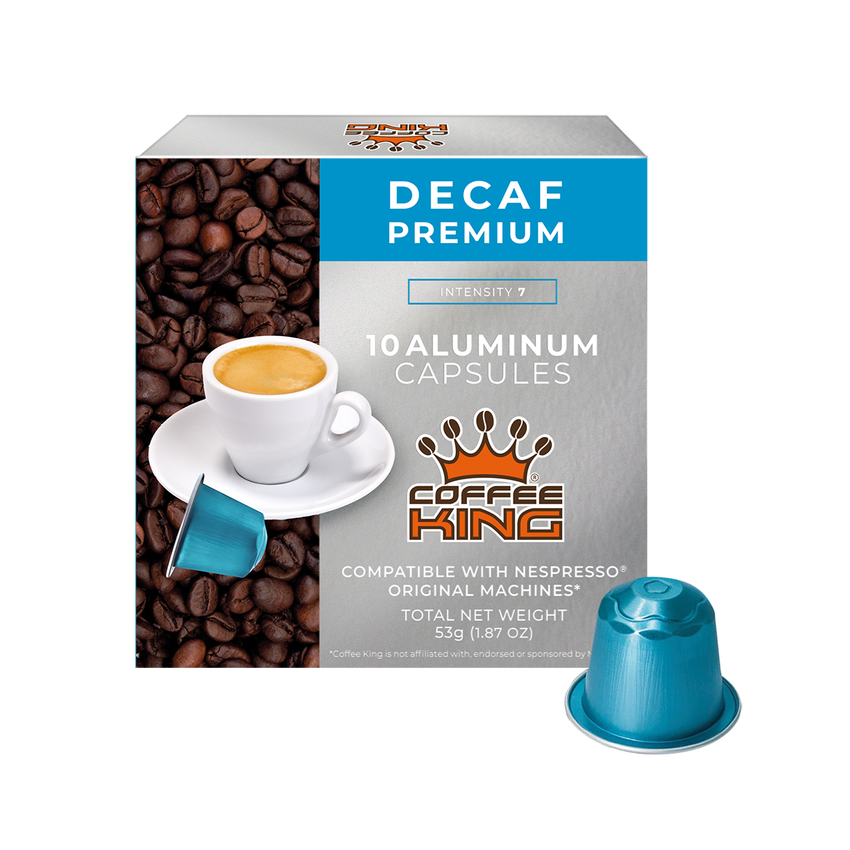 Premium Decaf Coffee Pods