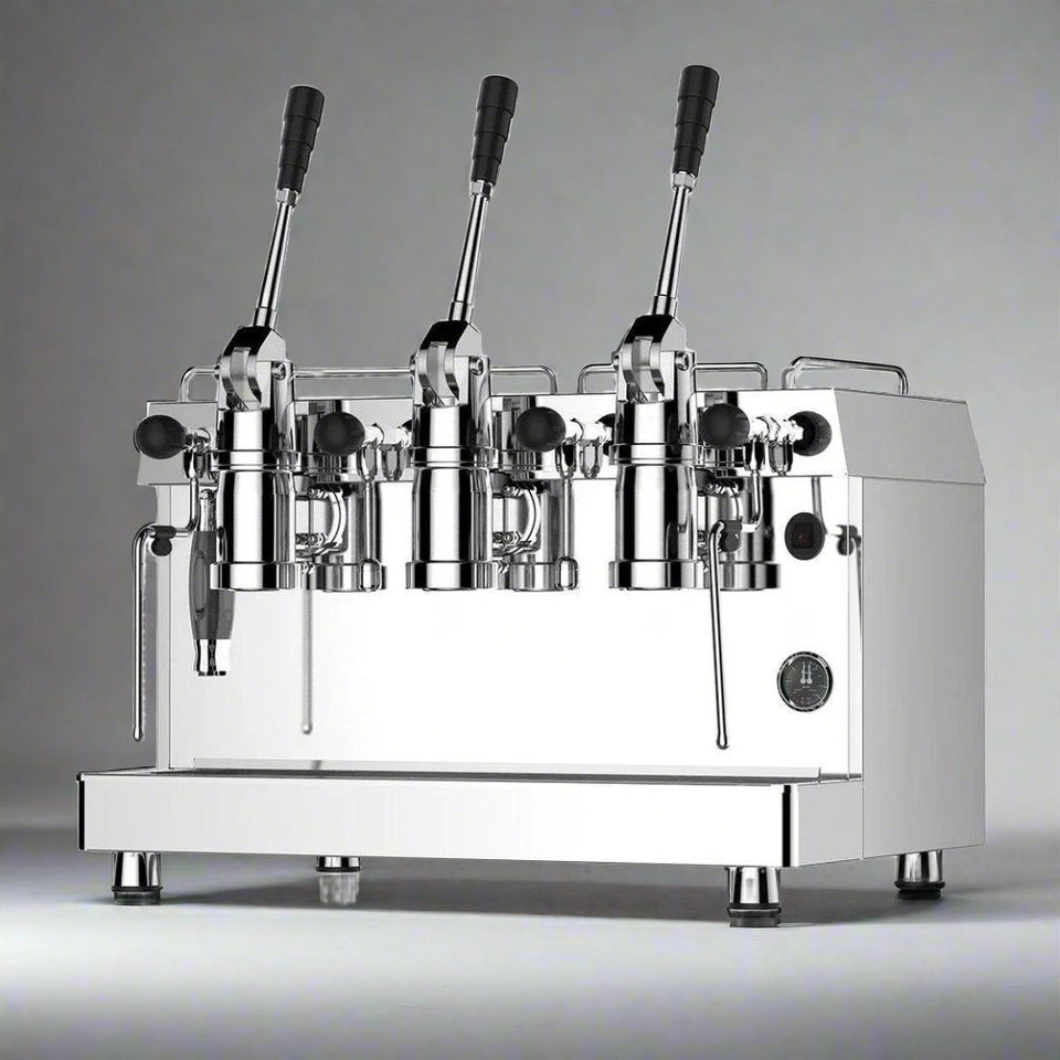 Fracino – Retro Lever Espresso Machine – 3 Group – Traditional Coffee Machine