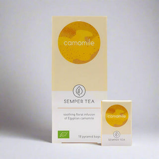 Semper Tea - Organic Chamomile Tea - 18 Pyramid Bags