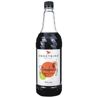 Sweetbird Strawberry Syrup 1 litre PET bottle
