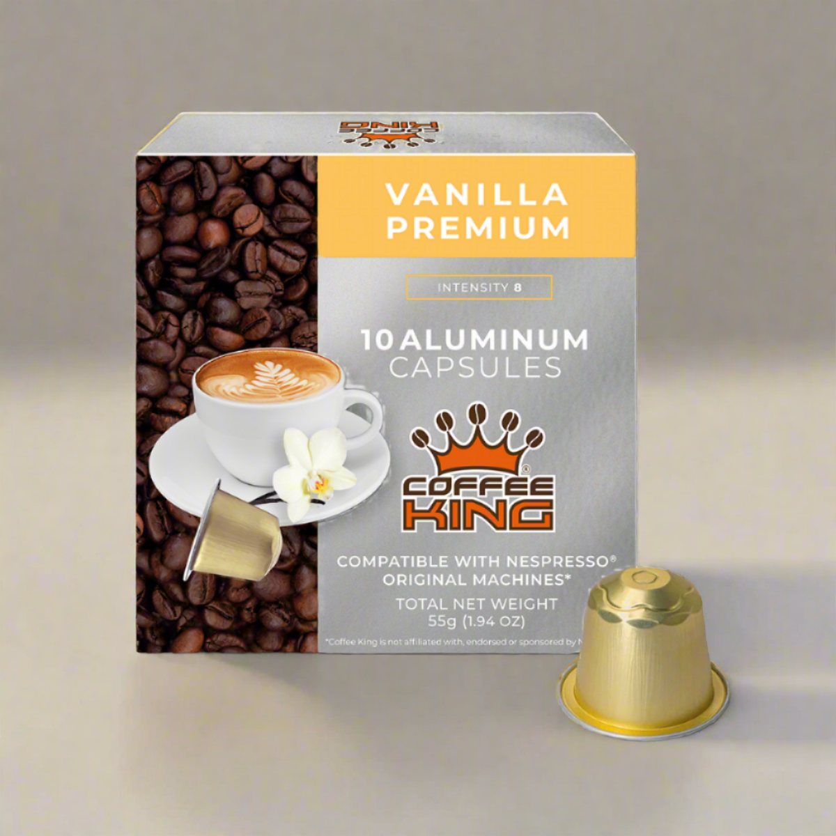 Vanilla Coffee Pods - Coffee King