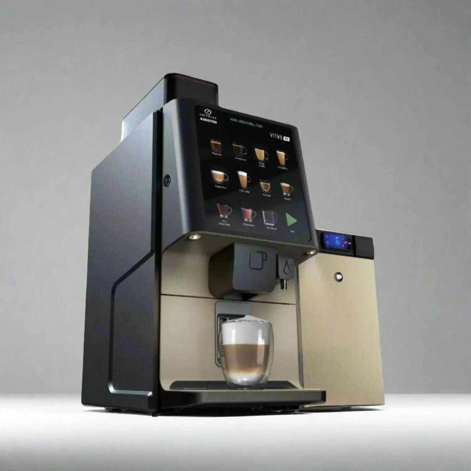 その他 miiiiko Azkoyen Vitro X1 MIA Super Automatic Espresso Machine – Coffee