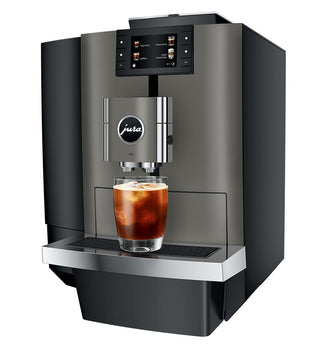 Jura X10 Dark Inox - Bean to Cup Coffee Machine - Cold Brew Function