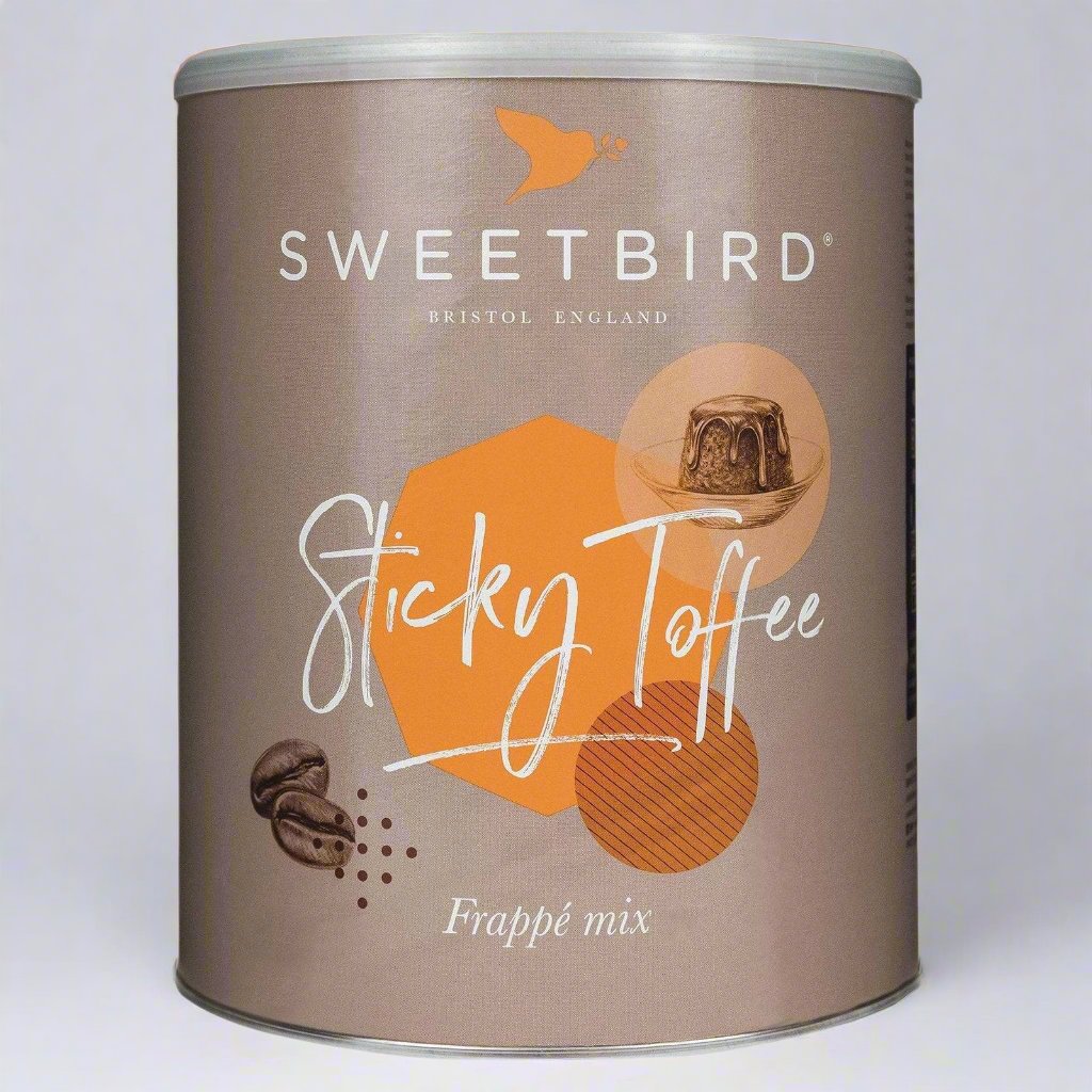 Sweetbird Sticky Toffee Frappé Mix 1kg canister