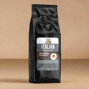 Italian Gourmet Coffee Beans - 100% Arabica - 1kg