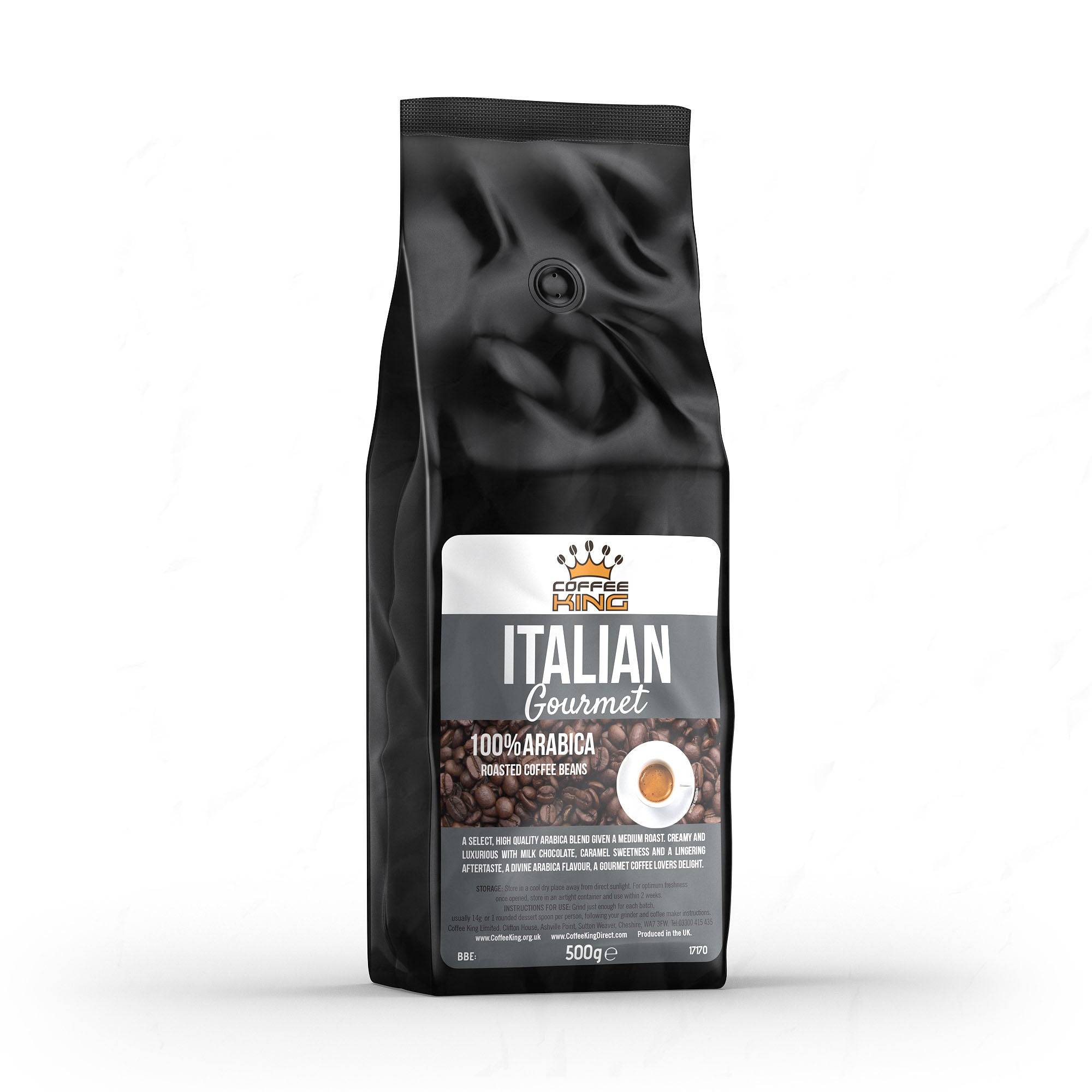 Coffee King - Café en grano - Italian Gourmet