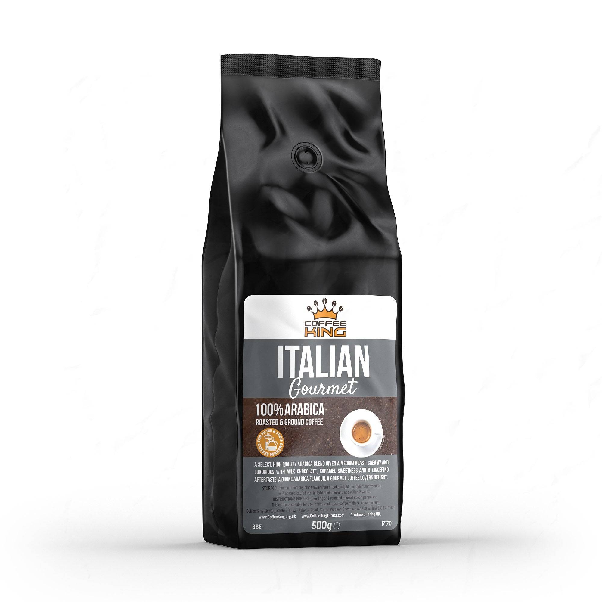 Coffee King - Ground Coffee - Italian Gourmet