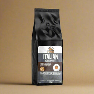 Ground Coffee 100% Arabica - Medium Roast Italian Blend - 500g
