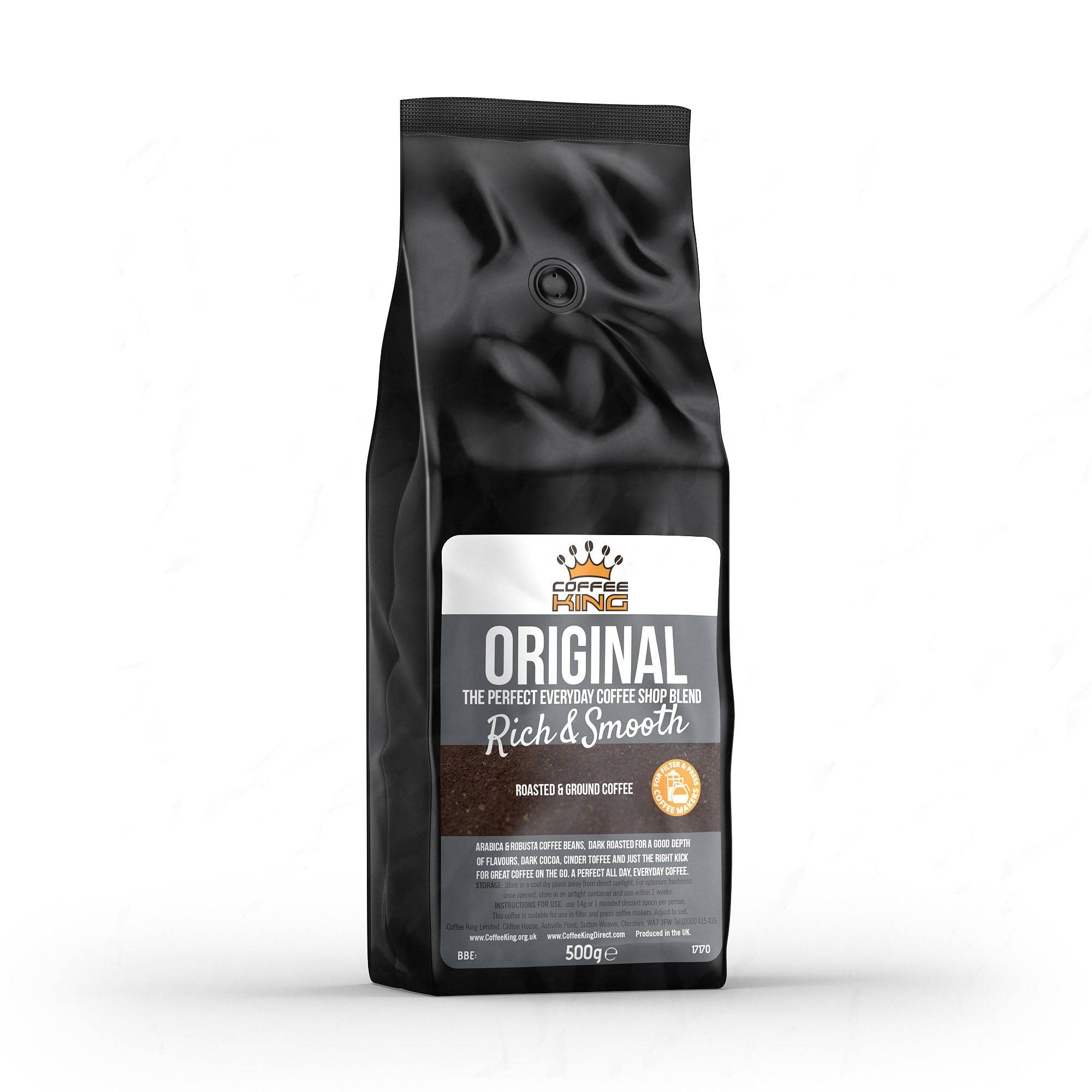 Coffee King - Ground Coffee - Original Rich & Smooth