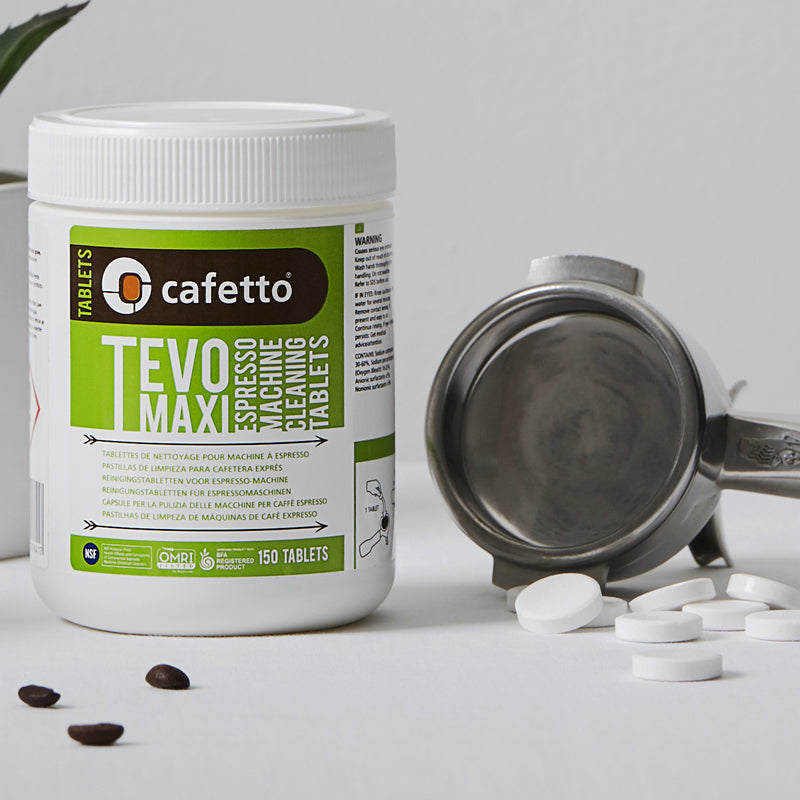 Cafetto - TEVO Maxi Pastillas limpiadoras para máquinas de espresso