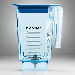 Blendtec - WildSide+ Jar Blue - 3L Capacity - Commercial Blender Jar